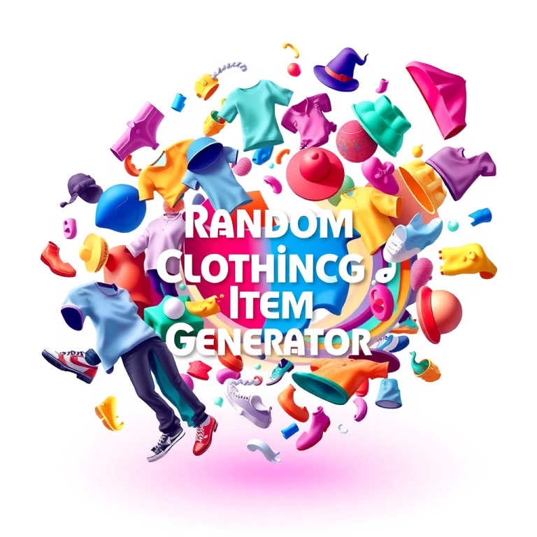 Random Clothing Item Generator