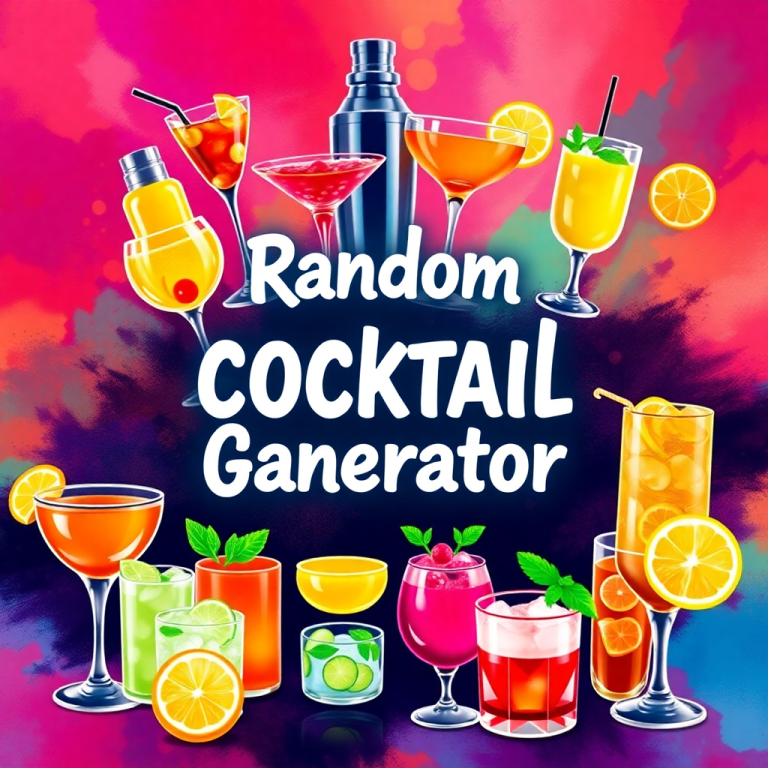 Random Cocktail Generator