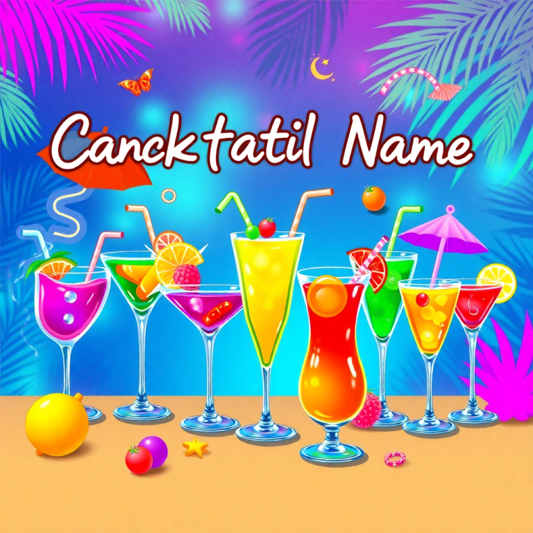 Random Cocktail Name Generator