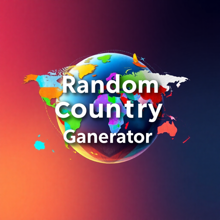 Random Countey Generator