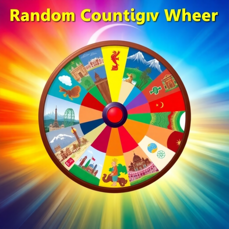 Random Country Generator Wheel
