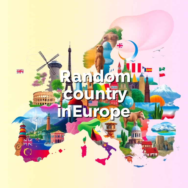 Random Country In Europe Generator
