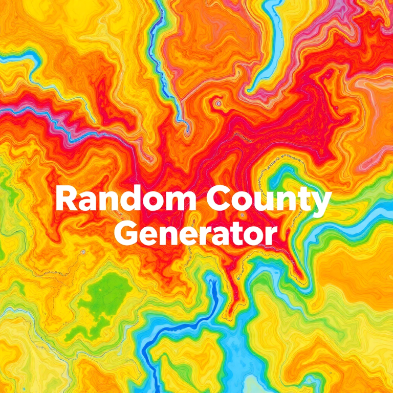 Random County Generator
