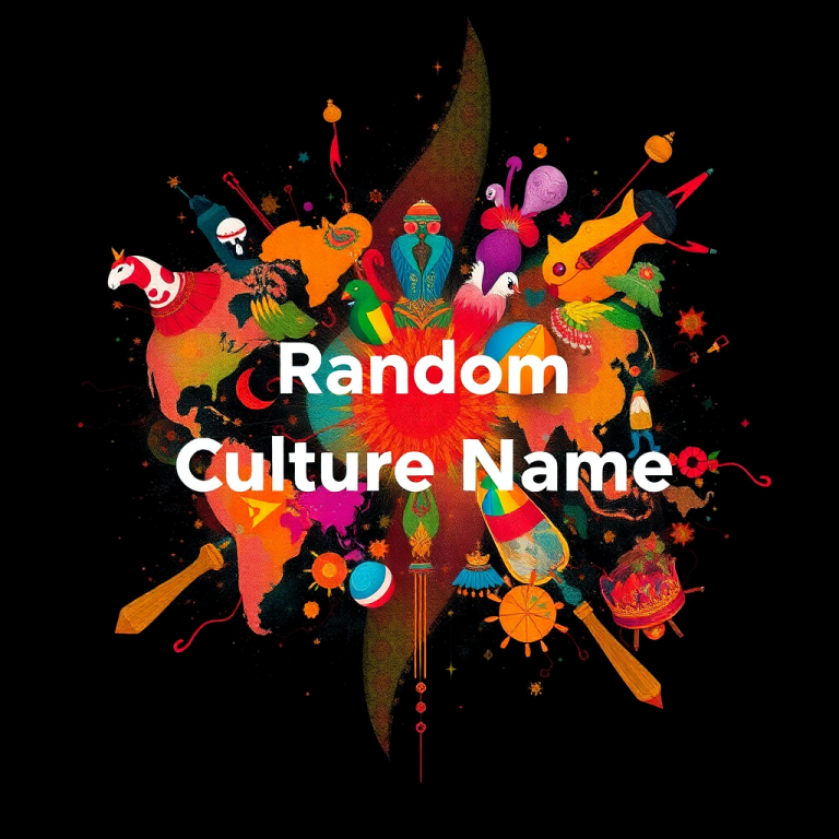 Random Culture Name Generator
