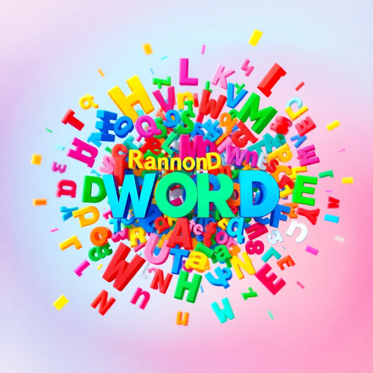 Random Descriptive Word Generator