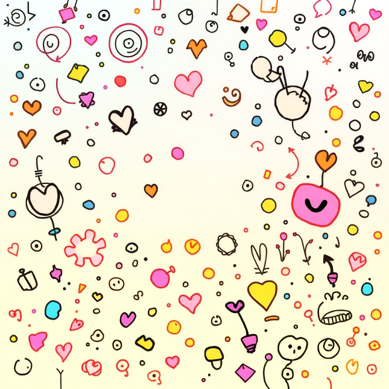 Random Doodles Generator
