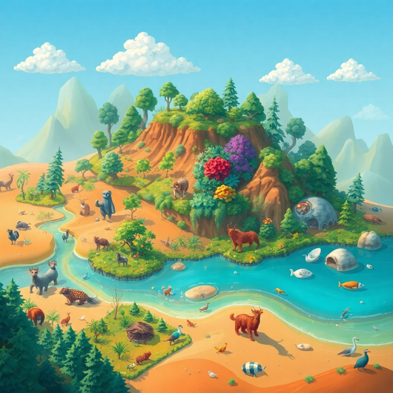 Random Ecosystem Generator