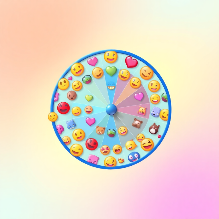 Random Emoji Generator Wheel