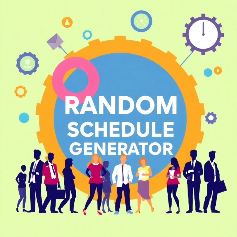 Random Employee Schedule Generator