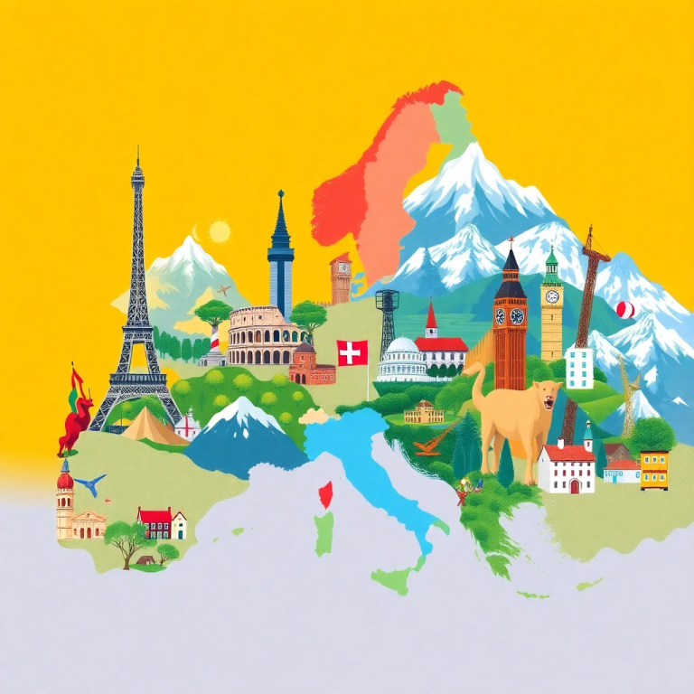 Random European Country Generator