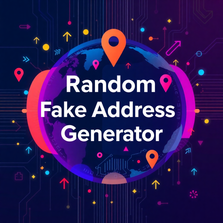 Random Fake Address Generator