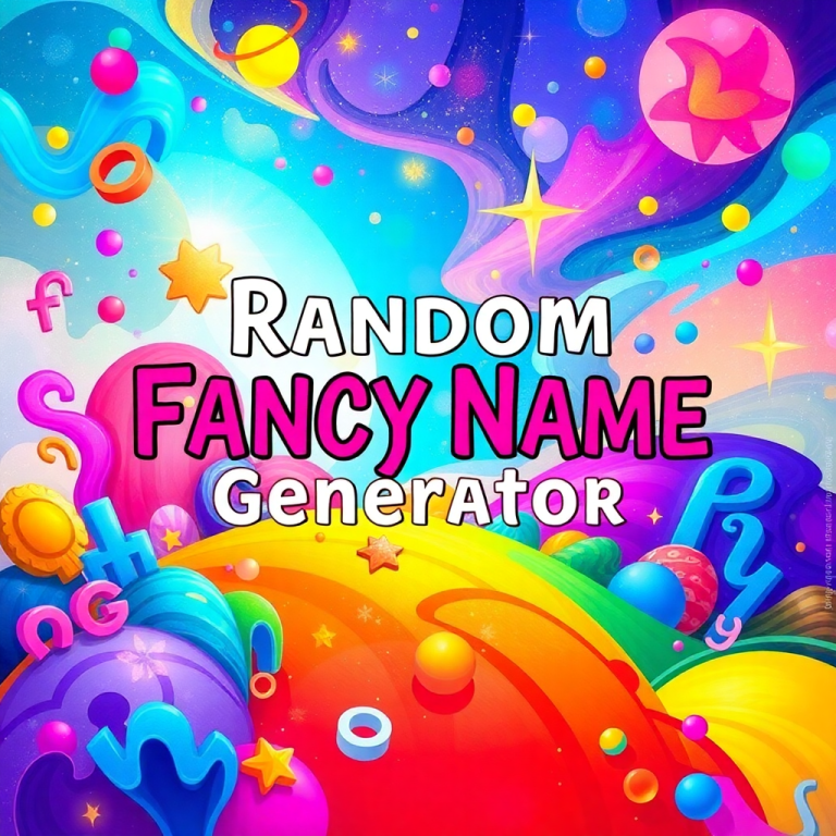 Random Fancy Name Generator