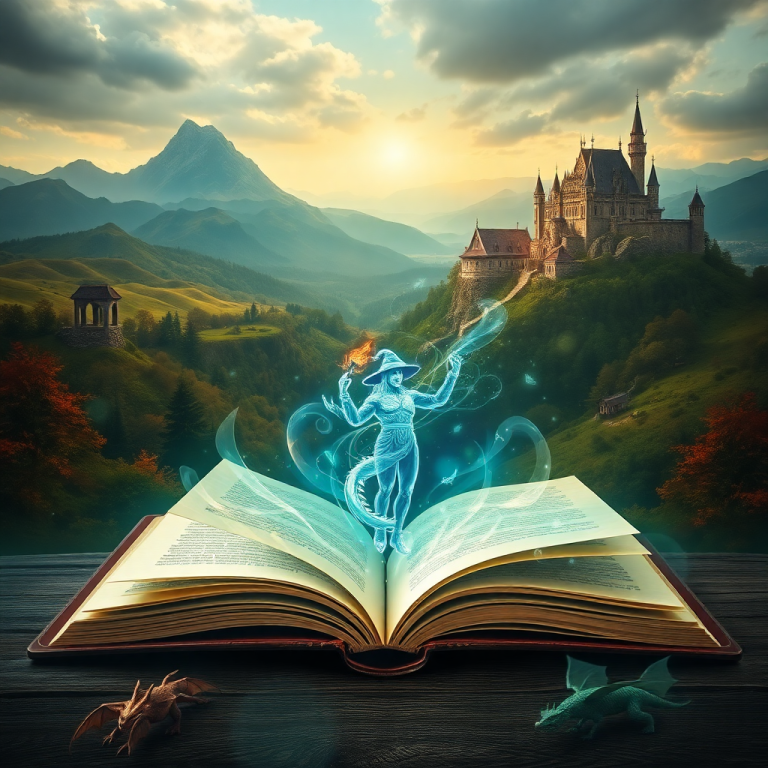 Random Fantasy Book Generator
