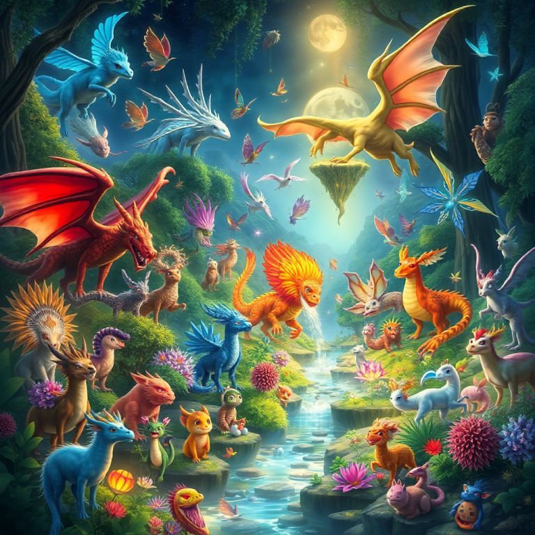 Random Fantasy Creature Generator