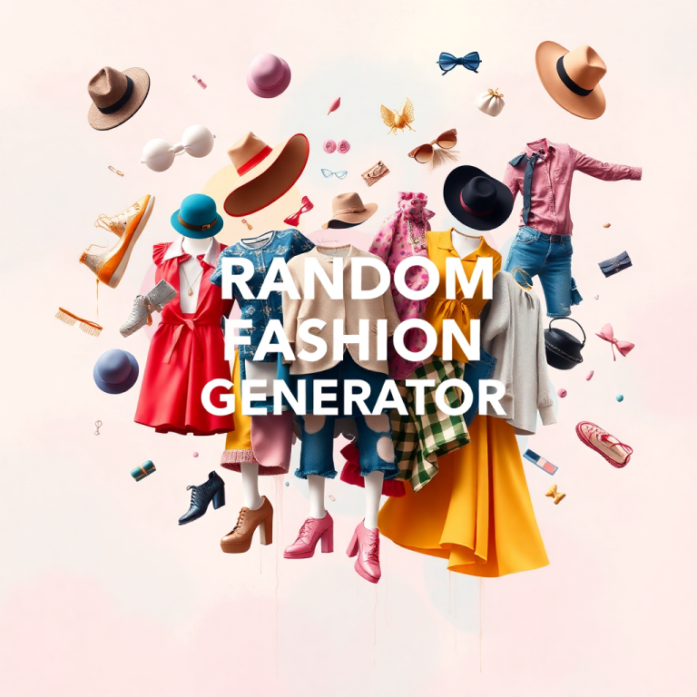 Random Fashion Generator