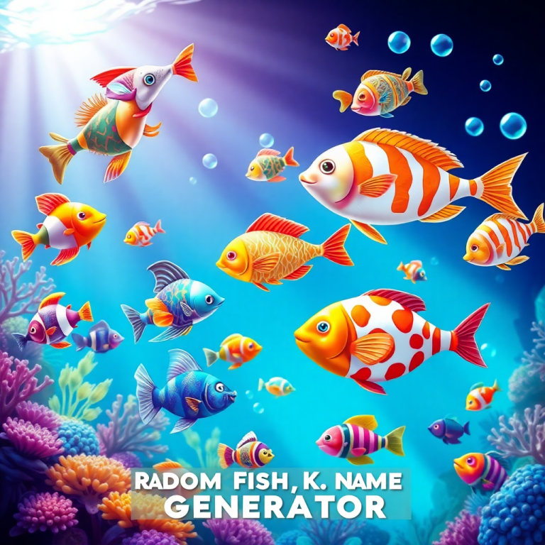 Random Fish Name Generator