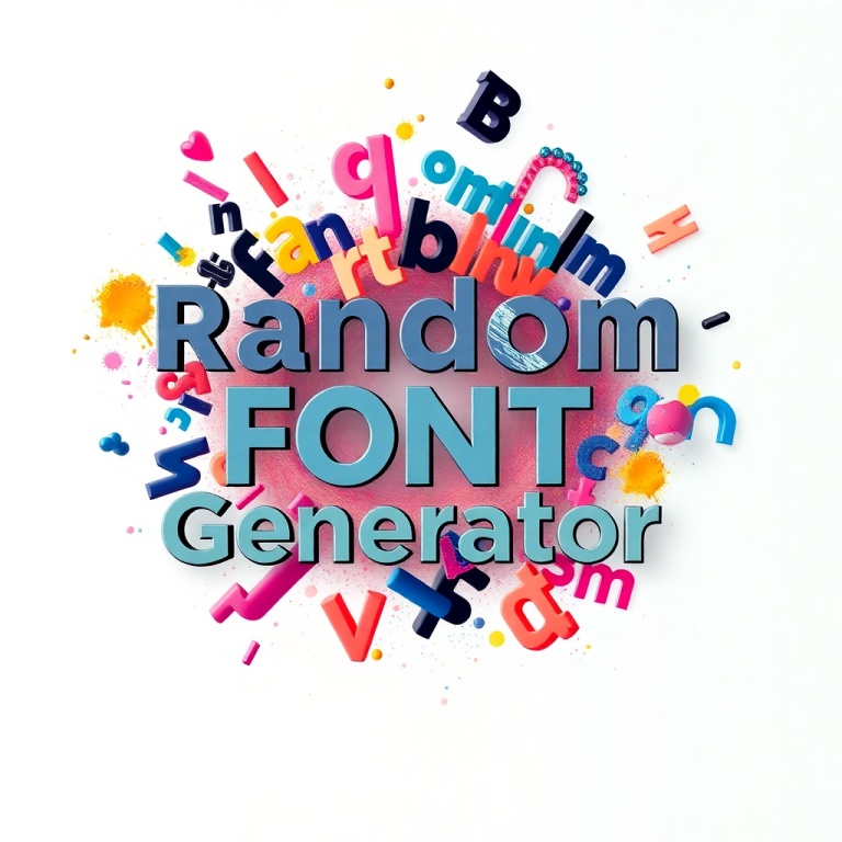 Random Font Generator