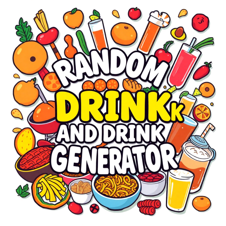 Random Food And Drink Generator