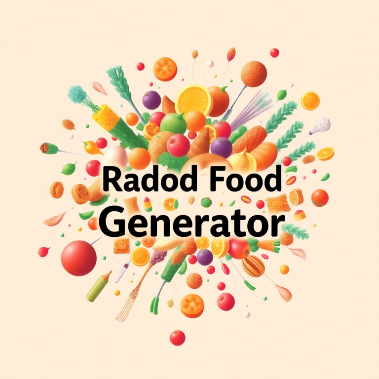Random Food Generator