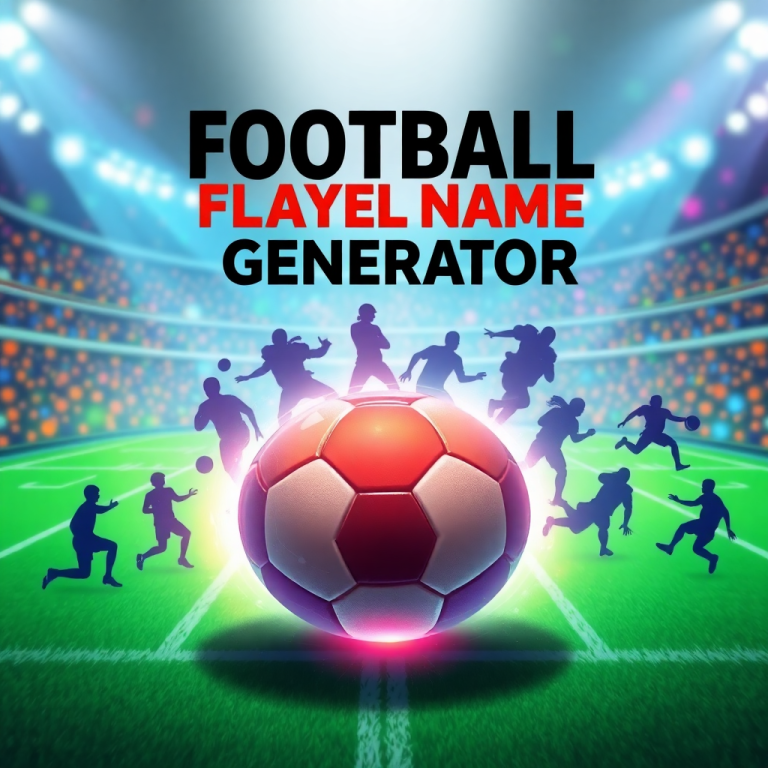 Random Football Player Name Generator