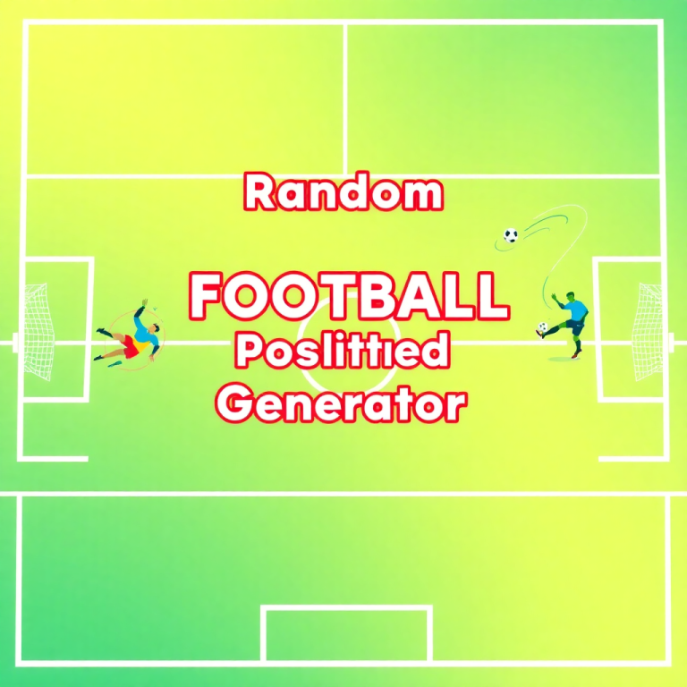 Random Football Position Generator