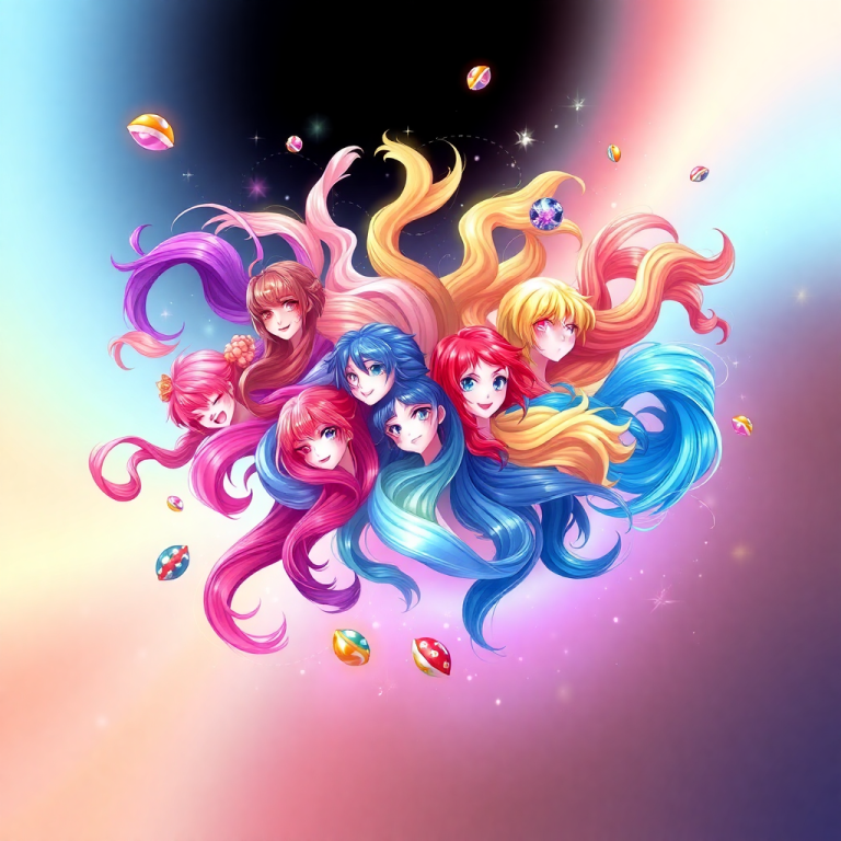 Random Gacha Hair Generator