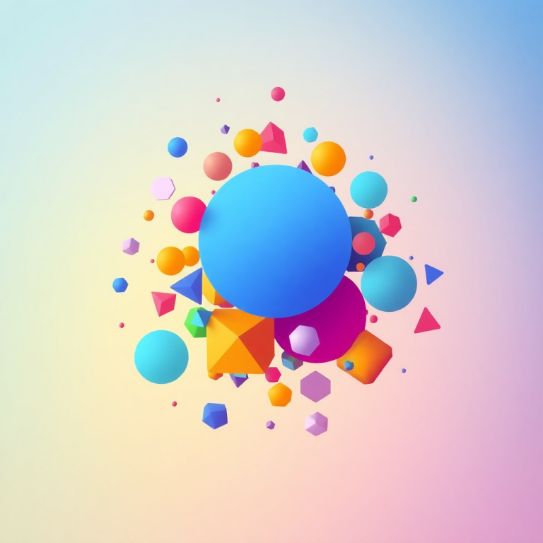 Random Geometric Shape Generator