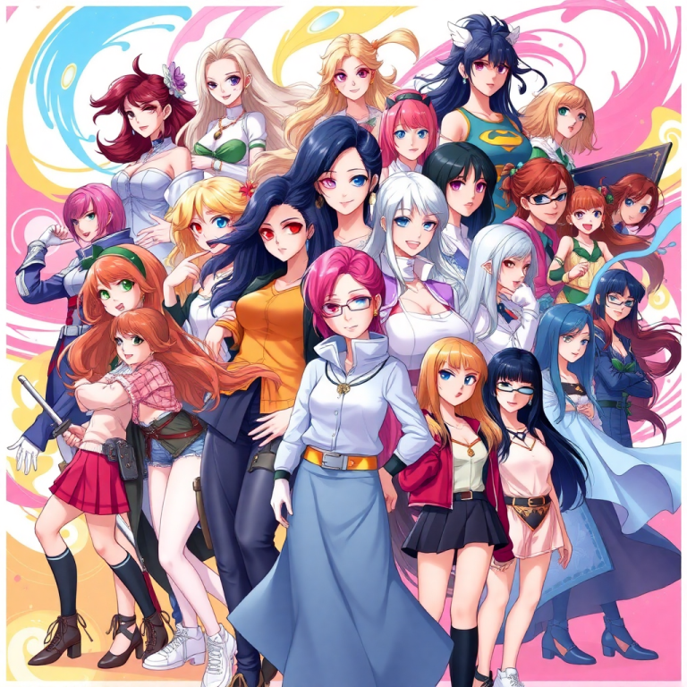 Random Girl Character Generator
