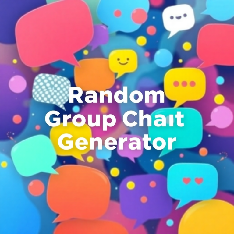 Random Group Chat Name Generator