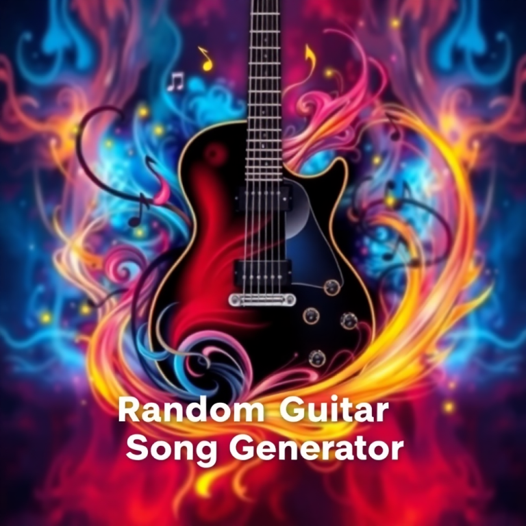 Random Guitar Song Generator