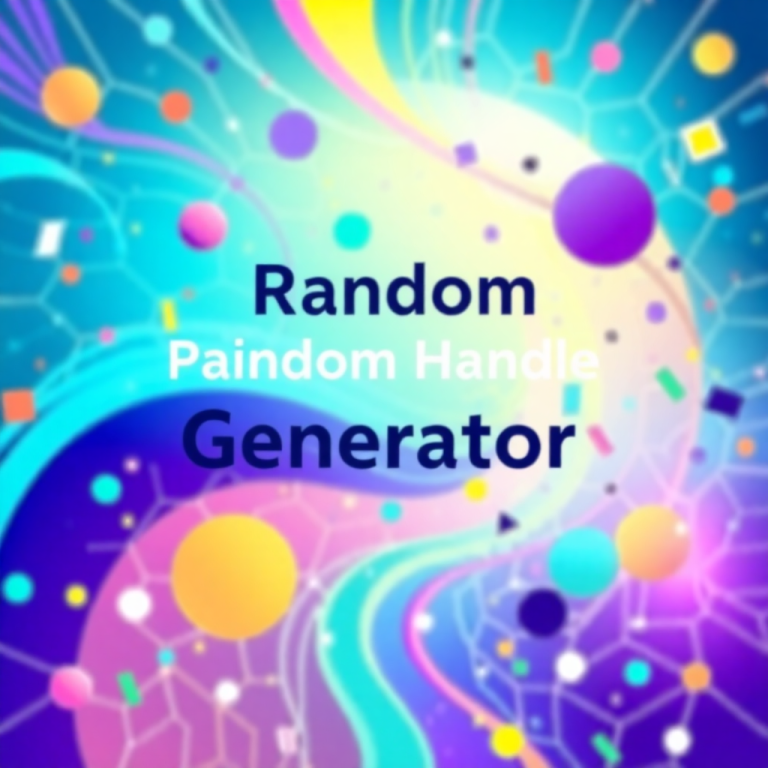 Random Handle Generator