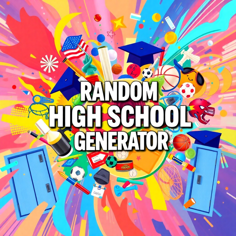 Random High School Name Generator