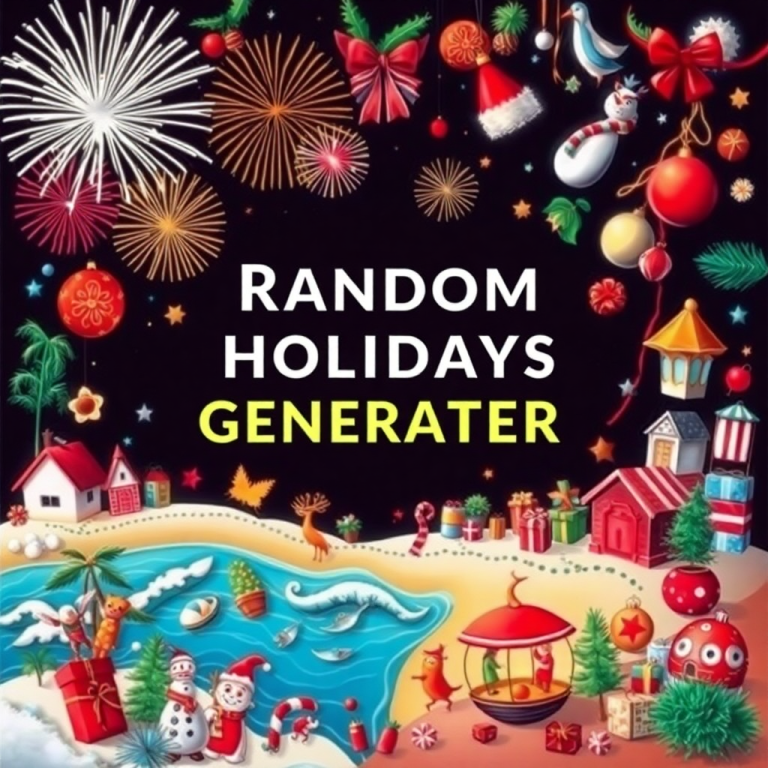 Random Holidays Generator