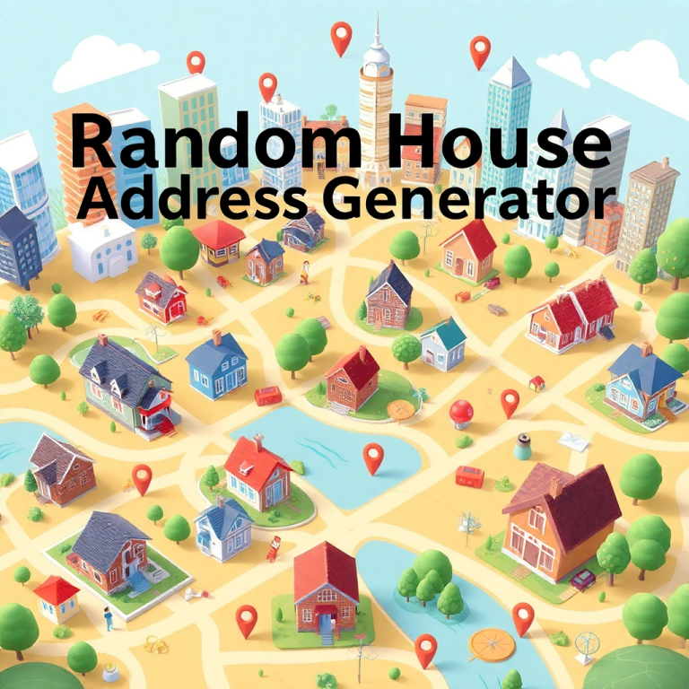 Random House Address Generator