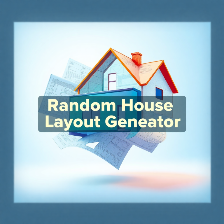 Random House Layout Generator