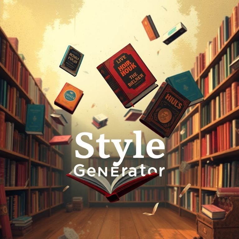 Random House Style Generator