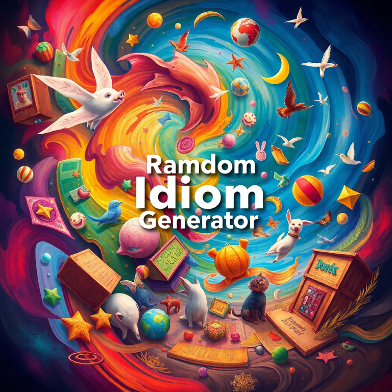 Random Idiom Generator