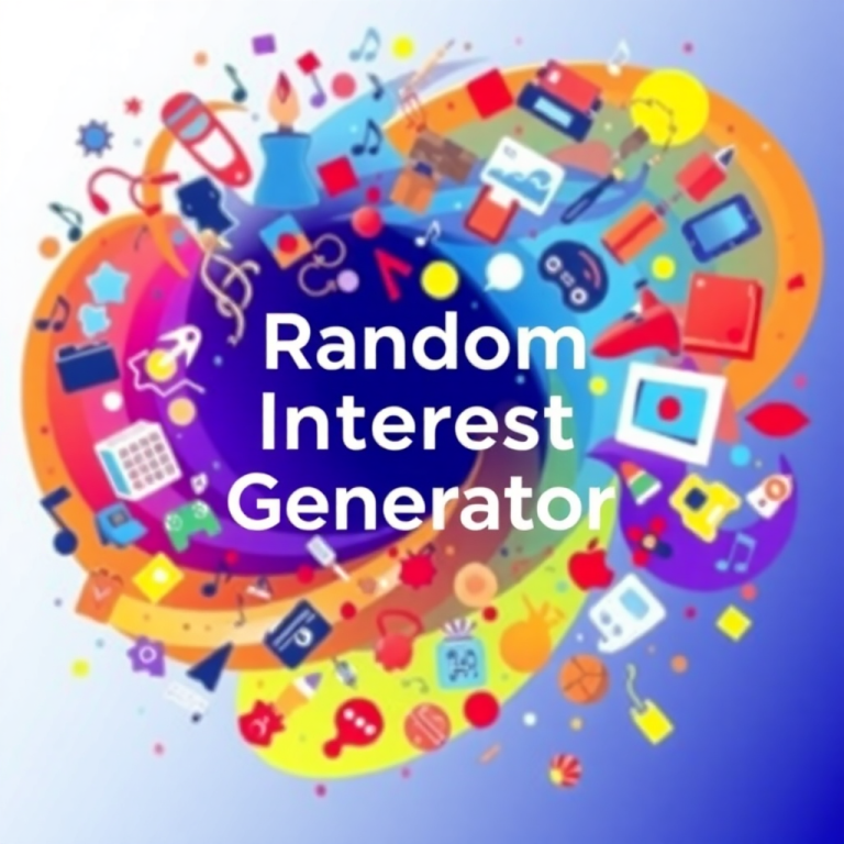 Random Interest Generator