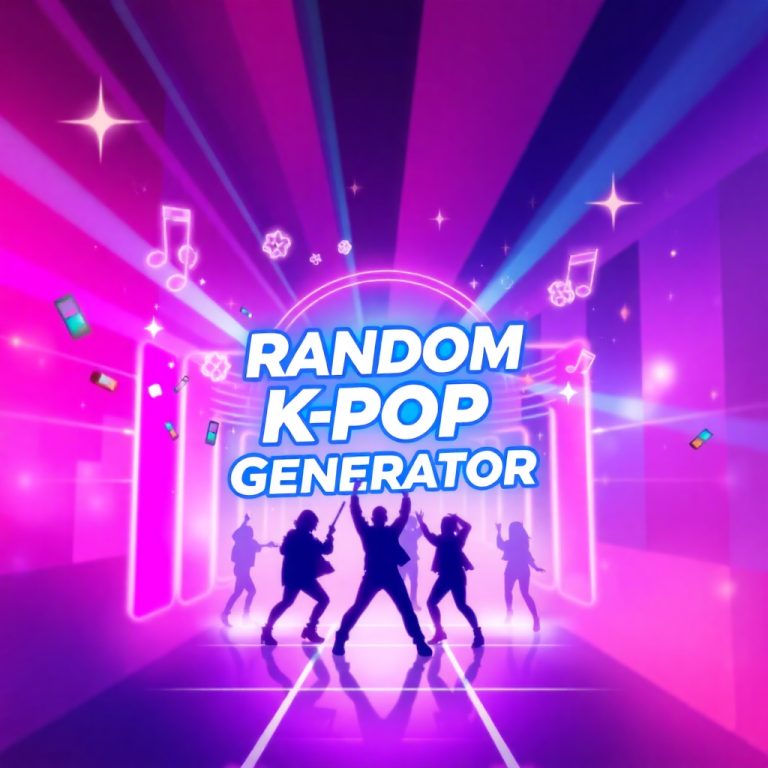 Random Kpop Generator