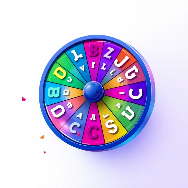 Random Letter Generator Wheel