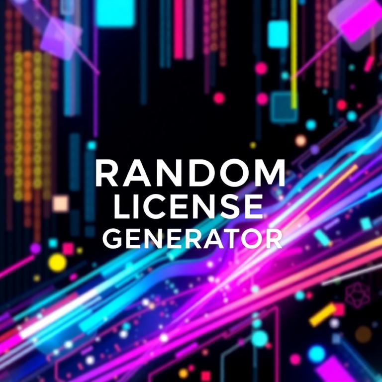 Random License Generator