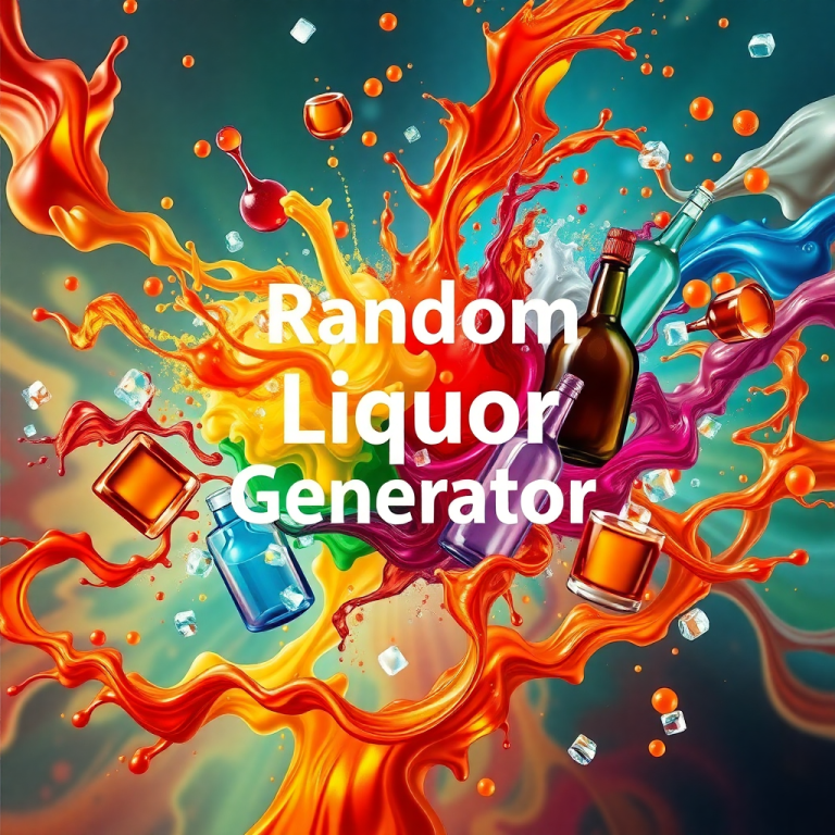 Random Liquor Generator