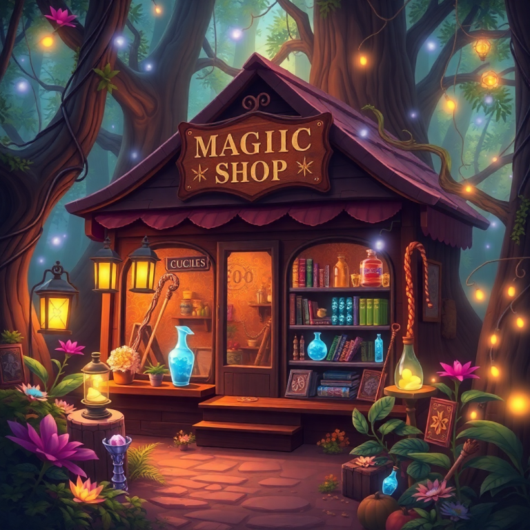 Random Magic Shop Generator