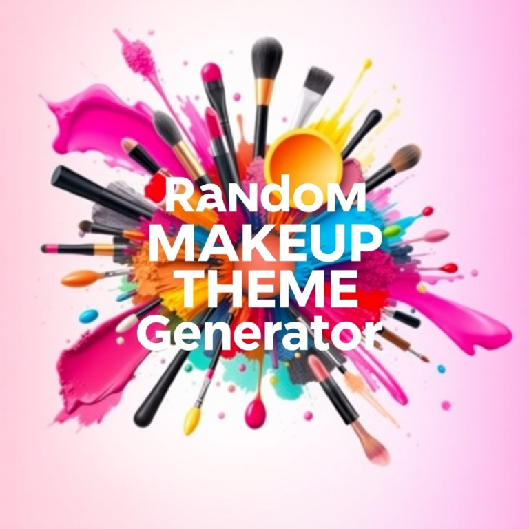 Random Makeup Theme Generator