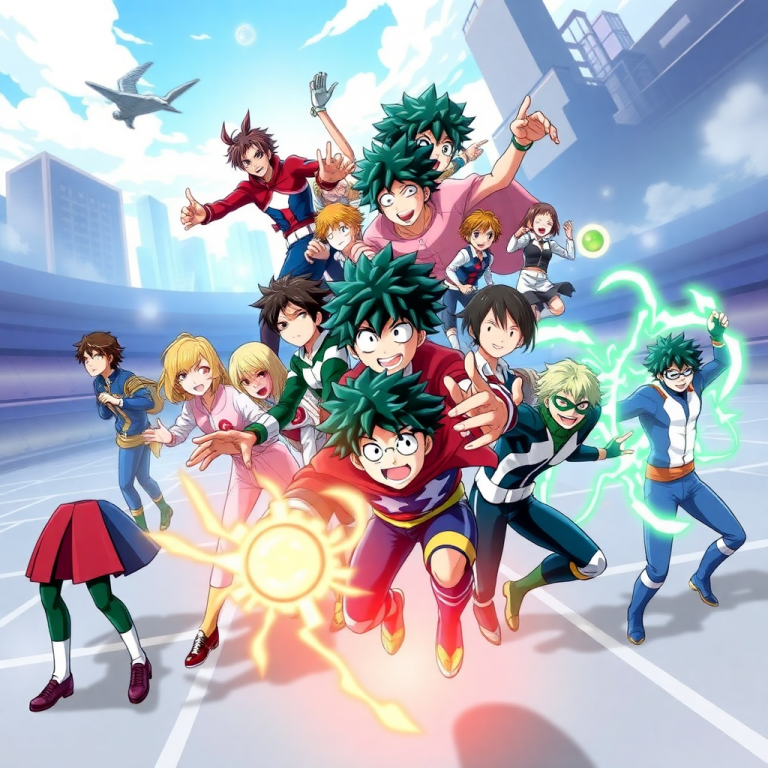 Random Mha Character Generator Class 1a