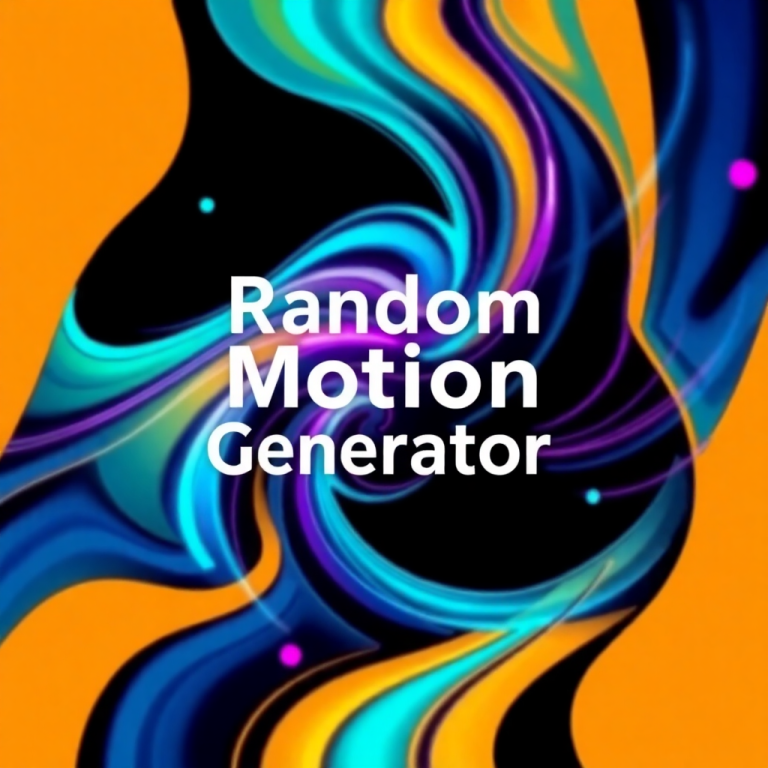 Random Motion Generator