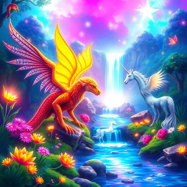 Random Mythical Animal Generator