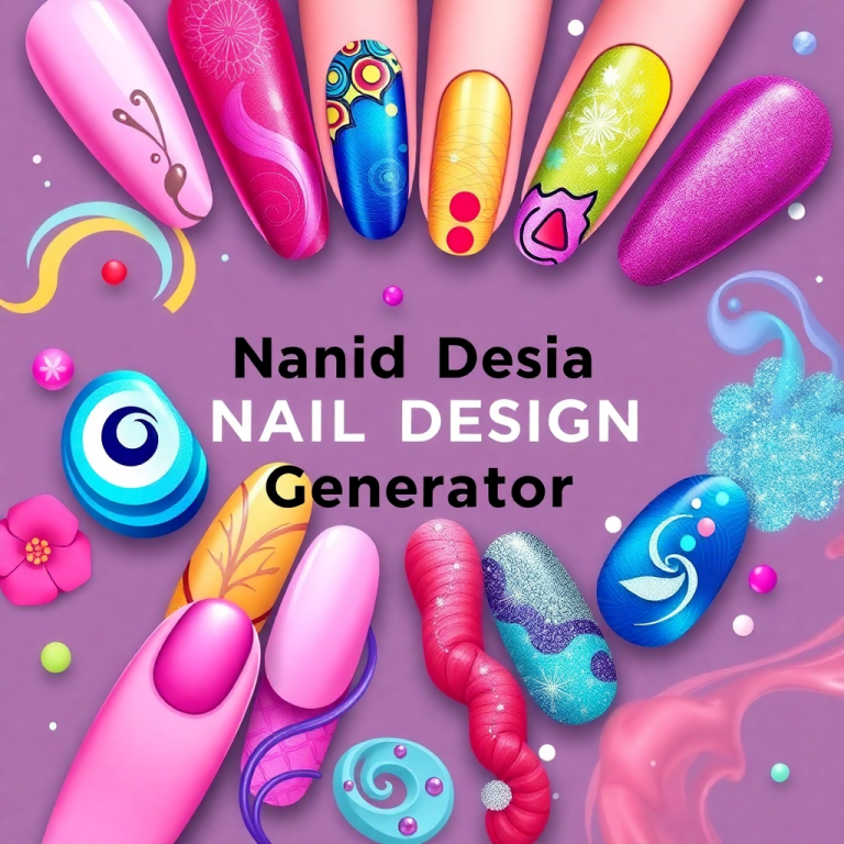 Random Nail Design Generator
