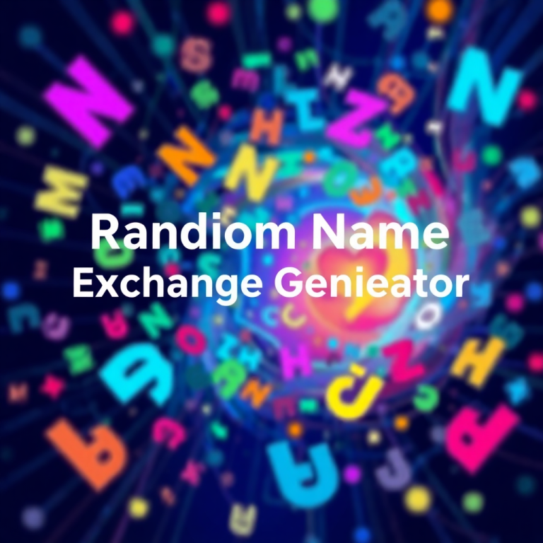 Random Name Exchange Generator