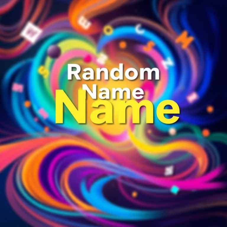 Random Name Generator Wow